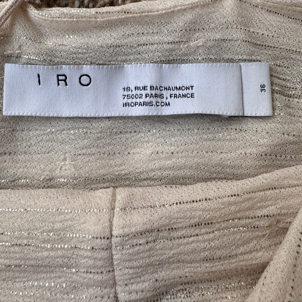 IRO Paris Surry Ruched Camisole Size 36 (US 4) - Picture 11 of 16